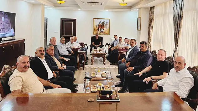 Eruh Belediye Başkanı Cevher Çiftçi'den Pervari Belediye Başkanı Tayyar Özcan'a Ziyaret
