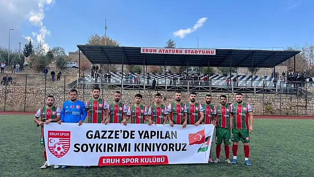 Eruh Spor Gazze'yi Unutmadı
