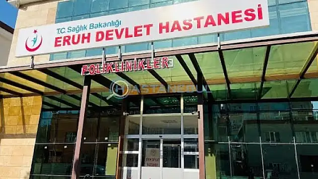 Eruh'lular Hastanelerine Çocuk Uzmanı İstiyor