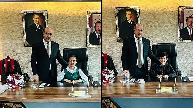 Eruh'ta Başkanlık Koltuğuna Çocuklar Oturdu!