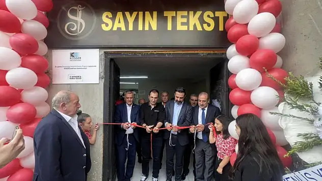 ERUH'TA İKİNCİ TEKSTİL FABRİKASI HİZMETE GİRDİ!