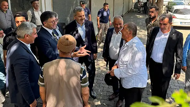 Eyüp Eroğlu ve Abdulhakim Gider Şirvan'da Teşkilatla Buluştu