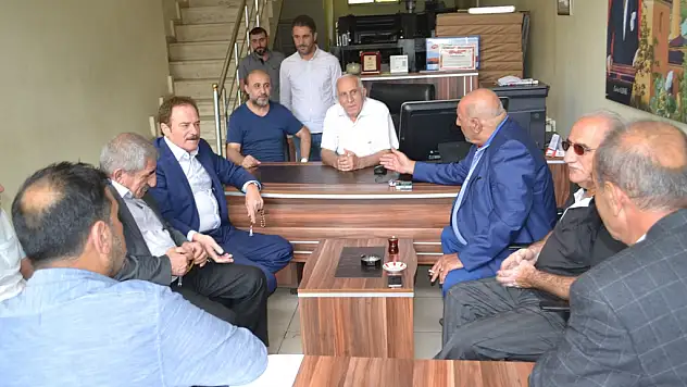 FAHRİ ÇELİKER VE CEMAL SİLAH'TAN ZİYARET