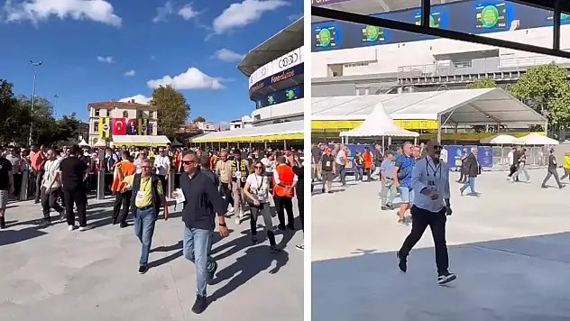 Fenerbahçe'de başkanlık seçimine damga vuran anlar! Oy vermek için hücum ettiler