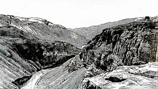 Fransız Ressamın 155 Yıl Önce Çizdiği Siirt–Kurtalan Gravürü Gün Yüzüne Çıktı