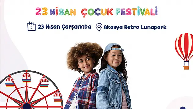 GAP'ten 23 Nisan'da Renkli Bir Festival