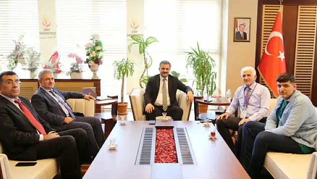 GAPUTAEM Müdürü Sümerli'den Rektör Şındak'a Ziyaret