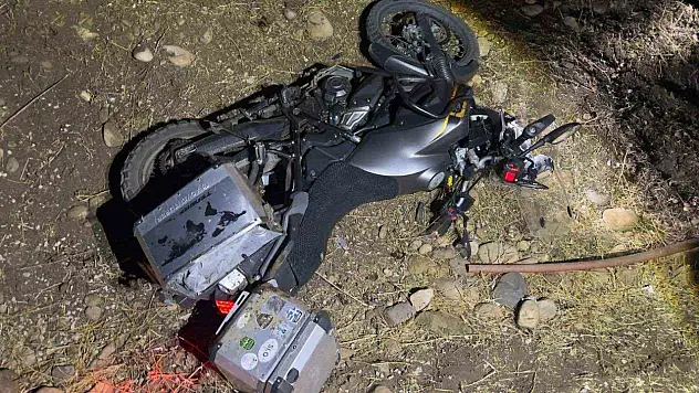 Motosiklet ineğe çarptı: Sürücü hayatını kaybetti, inek telef oldu
