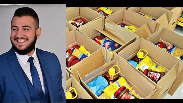 GENÇ İŞ ADAMI HEMŞERİMİZDEN İHTİYAÇ SAHİBİ AİLELERE RAMAZAN YARDIMI