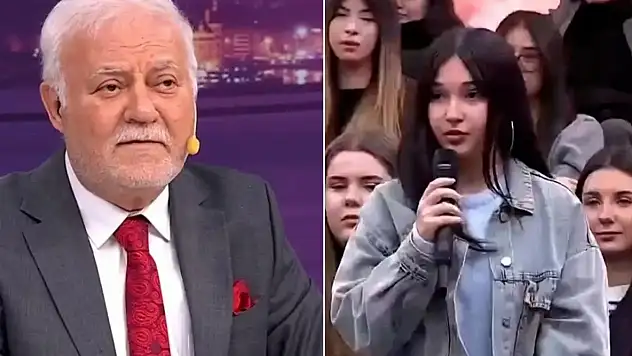 Genç kızdan Nihat Hatipoğlu'na ilginç soru! Dakikalarca anlayamadı