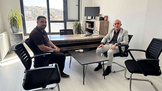 Gökçebağ Belediye Başkanı Ferzent Çiçek'ten Artı Siirt'e Ziyaret