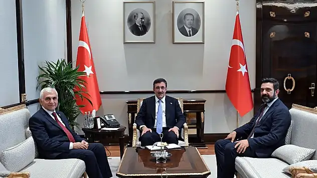 Gül ve Olgaç Siirt'in Sorunlarını Cumhurbaşkanı Yardımcısı Yılmaz'a İlettiler