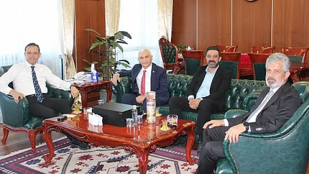 Gül ve Olgaç 'tan Tarım Bakan Yardımcısı Gizligider'e Ziyaret