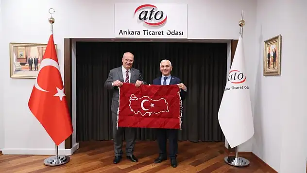 Gül'den ATO Başkanı Baran'a Ziyaret