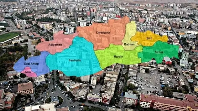 Güneydoğu Anadolu'nun 1927 Haritası Ortaya Çıktı: Siirt'in Dahil 5 İl Varmış