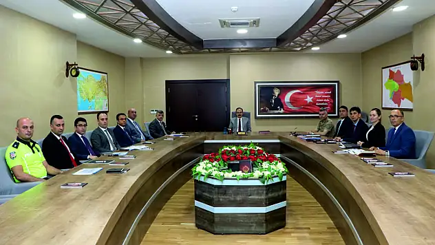 Haftalık İl Güvenlik ve Asayiş Koordinasyon Toplantısı