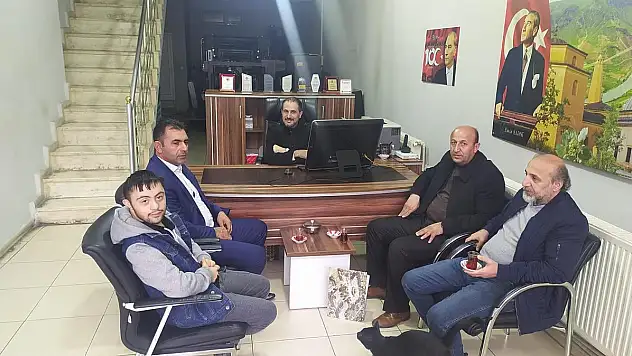 HAK-İŞ Siirt İl Başkanı Bahattin Olğaç'tan Ziyaret