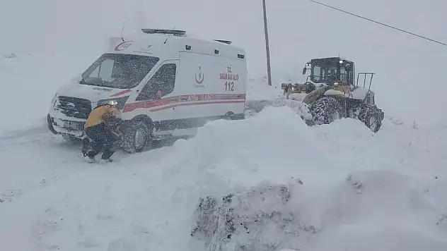 Hamile Kadın Sağlık Ekiplerine Ulaştırıldı