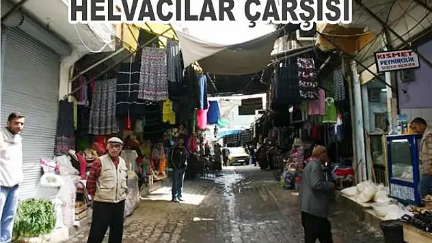 HELVACILAR ÇARŞISI YERİNE  MEŞAYİHLER ÇARŞISI!