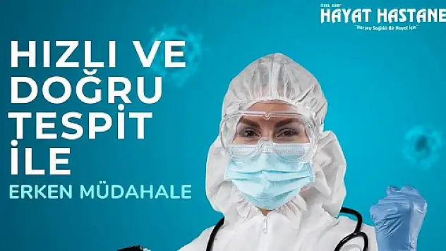 Hemşerilerimiz, Siirt Hayat Hastanesinde Hastalığını 20 Dakikada Öğrenebilecek
