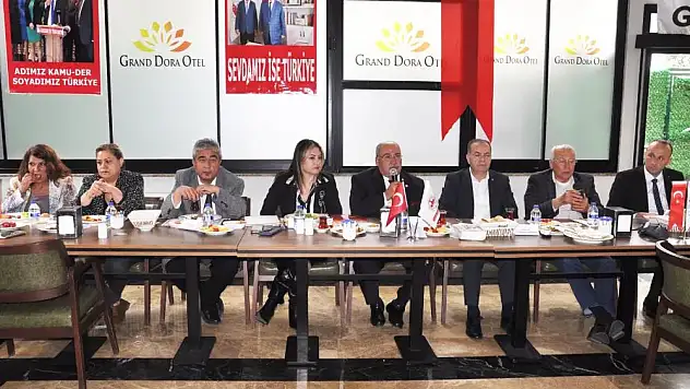 Hemşerimiz Cevdet Baştuğ'un Genel Başkanlığında, KAMU-DER Ankara'da Buluştu