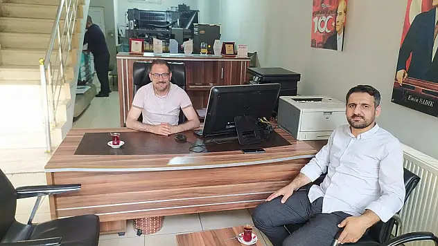 HÜDA PAR Siirt İl Başkanı Tekin'den Kuruluşumuza Ziyaret