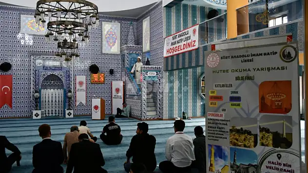 Hutbe Yarışması Bölge Finali Siirt'te Gerçekleştirildi!