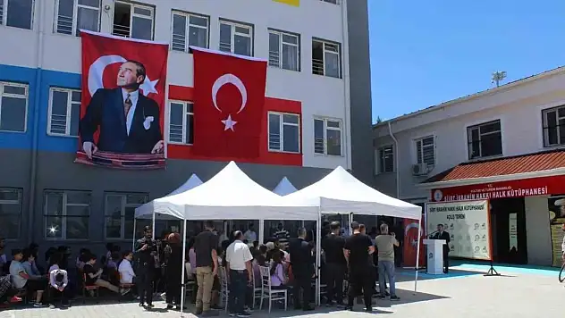 İbrahim Hakkı Halk Kütüphanesi Törenle Hizmete Açıldı