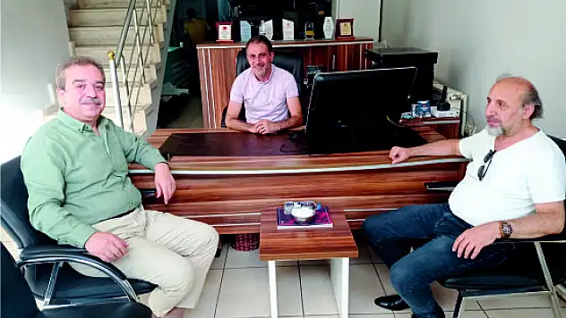 İÇİŞLERİ BAKAN DANIŞMANI FEVZİ SEVGİLİ'DEN GAZETENİZ SİİRT'E ZİYARET