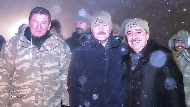 İçişleri Bakanı Soylu, Yeni Yıla Kato Dağında Girdi