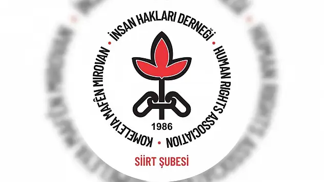 İHD Siirt Şubesi, 40. Kuruluş Yılında Basın Açıklaması Yapacak