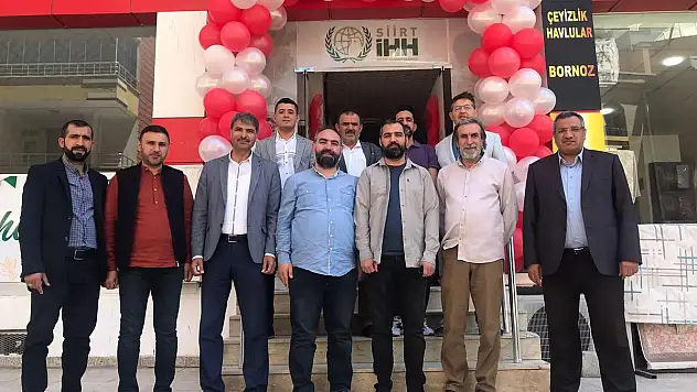 İHH Siirt Derneği, Yeni Adresine Taşındı