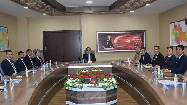 İl Güvenlik Asayiş Toplantısı Yapıldı