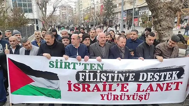 İlimizde ve Bölgemiz Genelinde İsrail'in Soykırımına Karşı Gösteriler