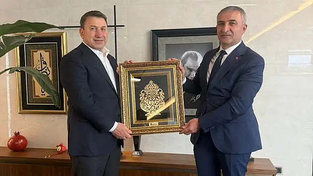 İMKON Genel Başkanı Tellioğlu'ndan Siirt TSO Başkanı Kuzu'ya Ziyaret