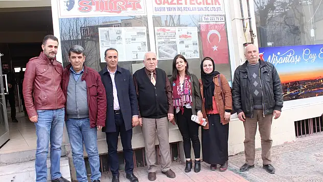 IŞIK VE KAÇAR'DAN BASIN MENSUPLARINA ZİYARET