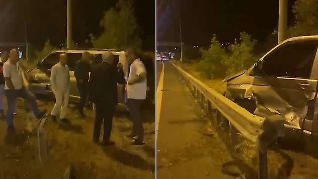 İstanbul'dan Siirt'e Taziyeye Gelen Araç Kaza Yaptı: Kazada Yaralılar Var