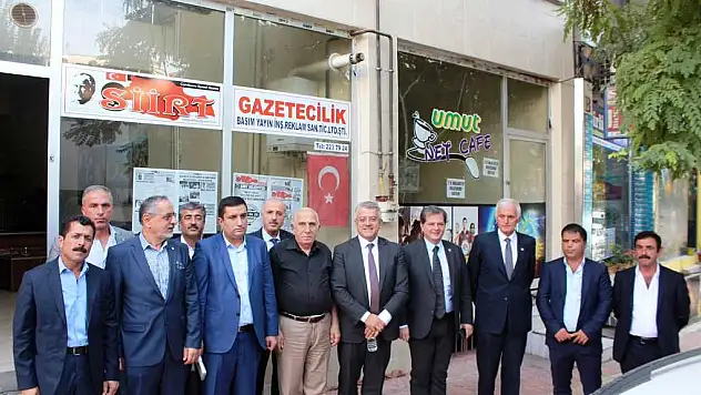 İYİ PARTİ Heyetinden Gazeteniz Siirt'e Ziyaret