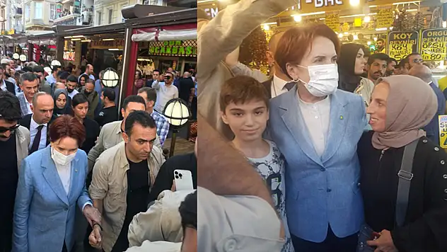 İYİ PARTİ LİDERİ AKŞENER SİİRTLİLERLE BİR ARAYA GELDİ