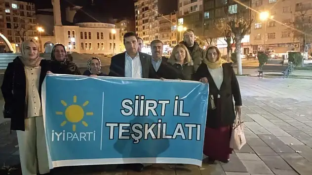 İYİ PARTİLİ SİİRTLİ KADINLAR ANKARA YOLUNDA
