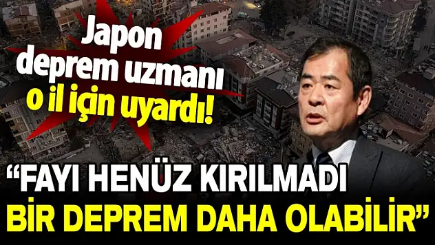 Japon Deprem Uzmanı Eskişehir'de Uyardı: İstanbul Depremine Hazır Olun