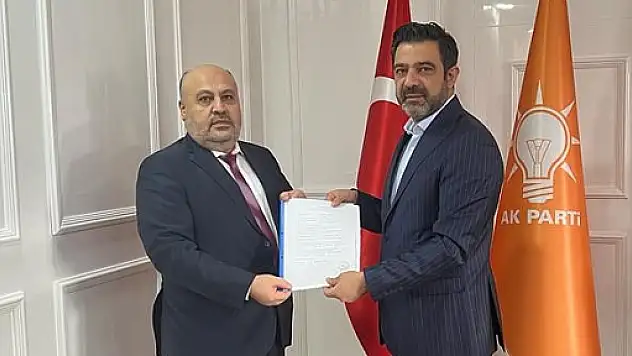 Kamil Aparı, AK Parti'den Belediye Başkan Aday Adaylığına Başvurdu