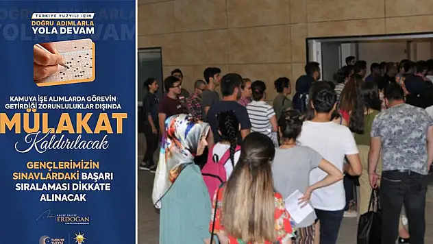 Kamuda Mülakatla İşe Alımlar Devam Ediyor!