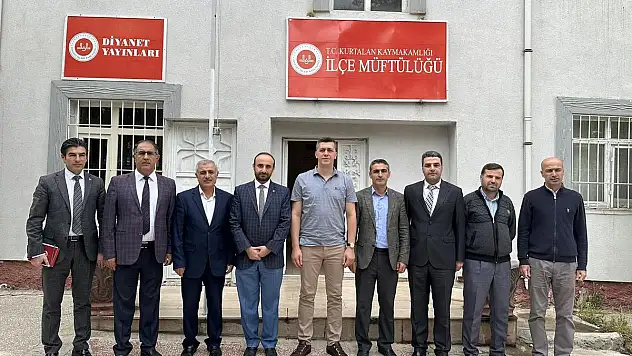 Kaymakam Serin'den Kurtalan İlçe Müftülüğüne Ziyaret