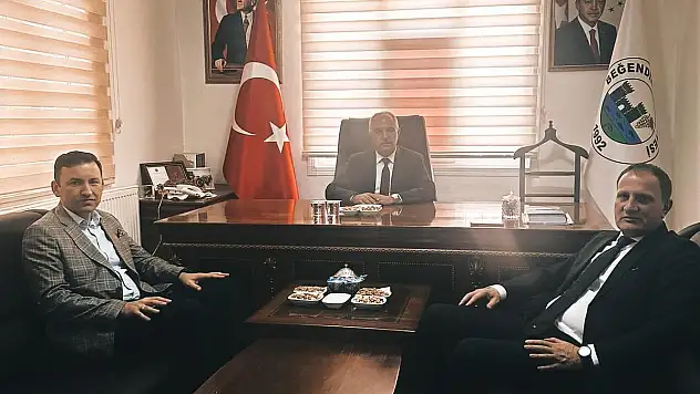 Kaymakam Gülderen'den Başkan Özdemir'e Ziyaret