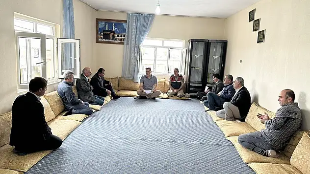 Kaymakam Serin, Uluköy'ü Ziyaret Etti