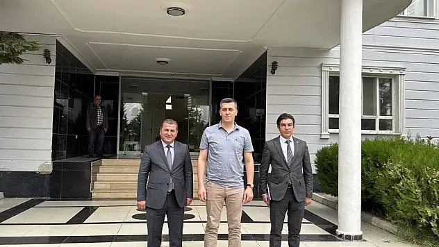 Kaymakam Serin'den Başkan Seven'e İade-i Ziyaret