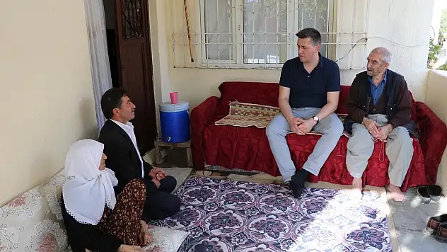 Kaymakam Serin'den Erol Ailesine Ziyaret