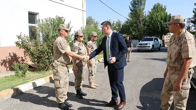 Kaymakam Serin'den İlçe Jandarma Komutanlığına Ziyaret