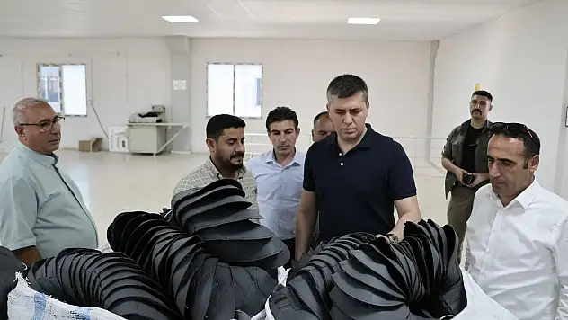 Kaymakam Serin'den Kurtalan Tekstil Kent Ziyareti
